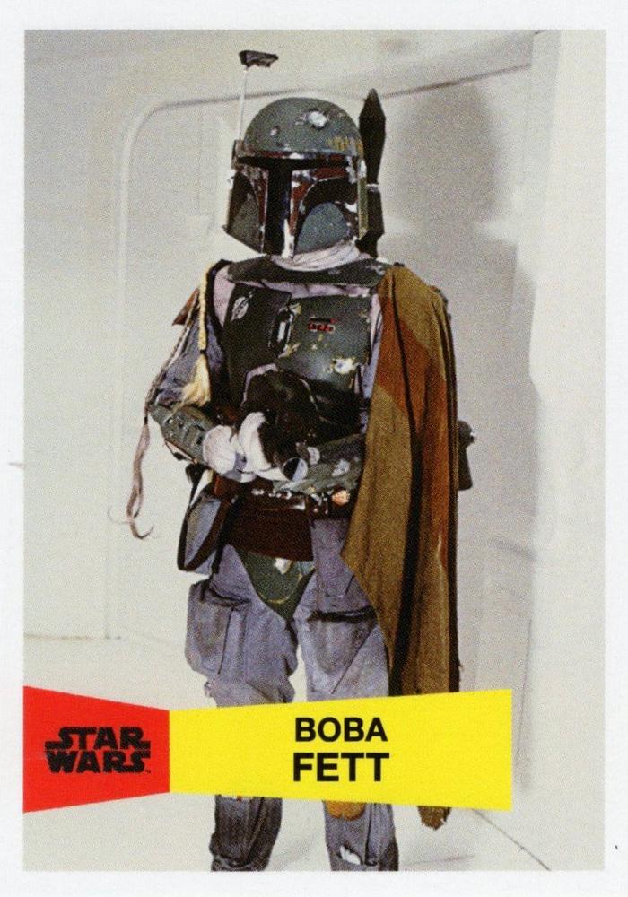 Star Wars Throwback Thursday 2023 Card #122 Boba Fett 1957-58 Topps Basketball