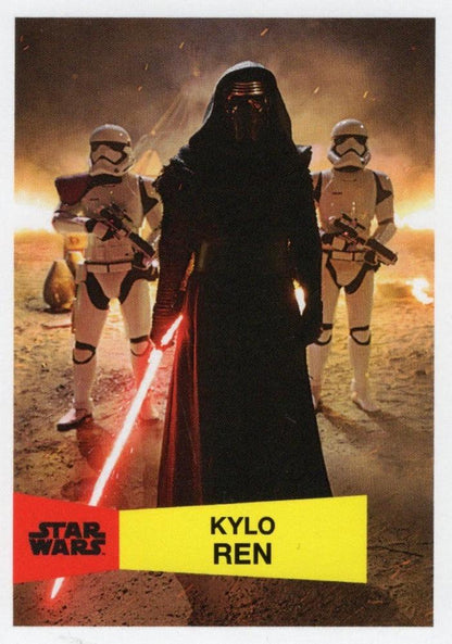 Star Wars Throwback Thursday 2023 Card #124 Kylo Ren 1957-58 Topps Basketball