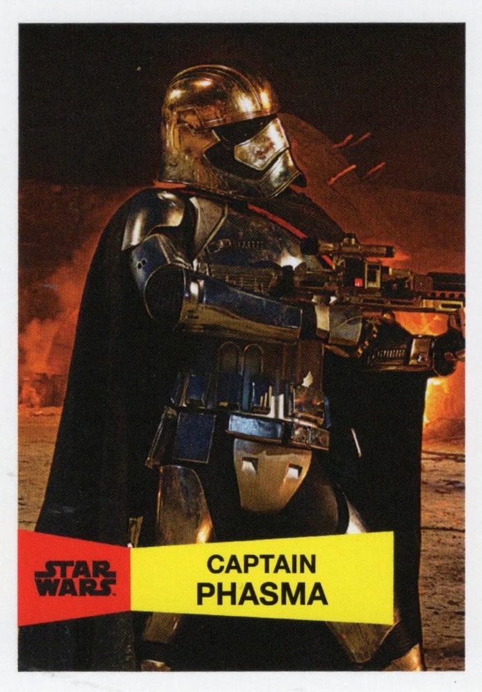 Star Wars Throwback Thursday 2023 Card #125 Captain Phasma 1957-58 Topps Basketball