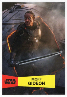 Star Wars Throwback Thursday 2023 Card #129 Moff Gideon 1957-58 Topps Basketball