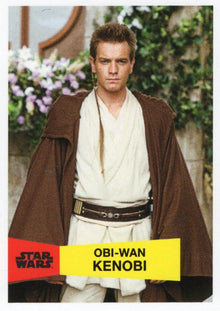 Star Wars Throwback Thursday 2023 Card #130 Obi-Wan Kenobi 1957-58 Topps Basketball