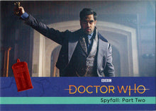 2022 Doctor Who Series 11 & 12 Orange Parallel Card 35 "Spyfall:  Part Two" /50