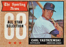 Topps Baseball 1968 Base Card 369 Carl Yastrzemski