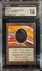 Magic: The Gathering MTG Mox Jet [Collectors' Edition] Graded CGC 10 Gem Mint