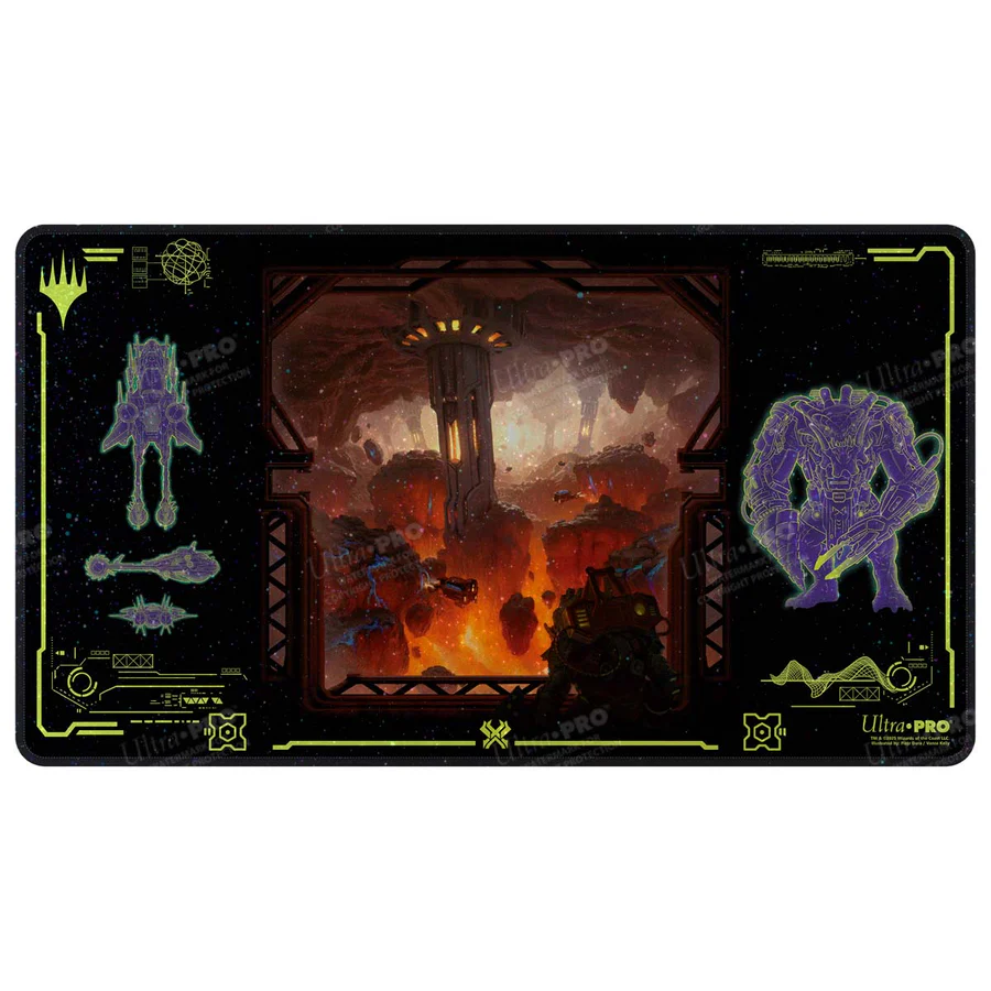 MTG UltraPro Playmat: Edge of Eternities - Holofoil Premium - Kavaron, Memorial World