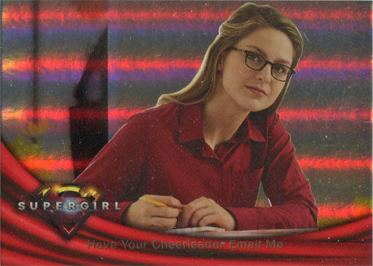 Supergirl Season 1 Rainbow Foil Board Base Variant Card 38