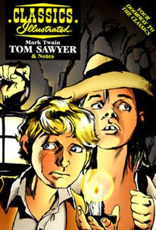 Classics Illustrated Study Guide: TOM SAWYER Acclaim 1996 Comic Softcover