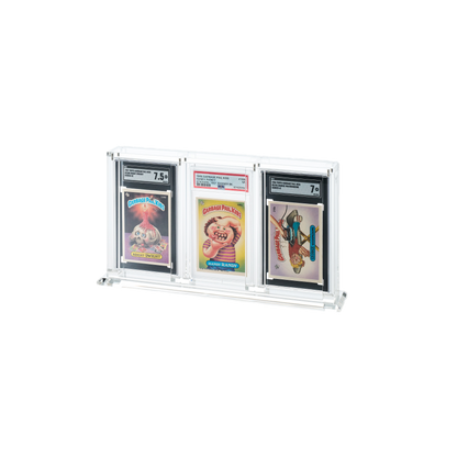 Fanatics 3 Card Slot Vertical Graded Acrylic Case with UV Protection
