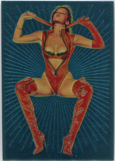 Sorayama 2 Chromium Creatures Latex Ladies Subset Card - 3 of 6