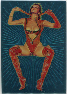 Sorayama 2 Chromium Creatures Latex Ladies Subset Card - 3 of 6