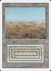 Magic: the Gathering MTG Scrubland [Revised Edition] Graded CGC 9 Mint