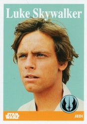 Star Wars Throwback Thursday 2024 Card #8 Luke Skywalker 1958 Baseball