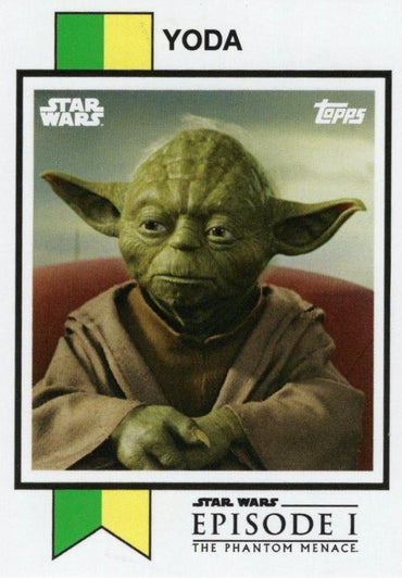 Star Wars Throwback Thursday 2024 Card #16 Yoda 1973 Topps Football