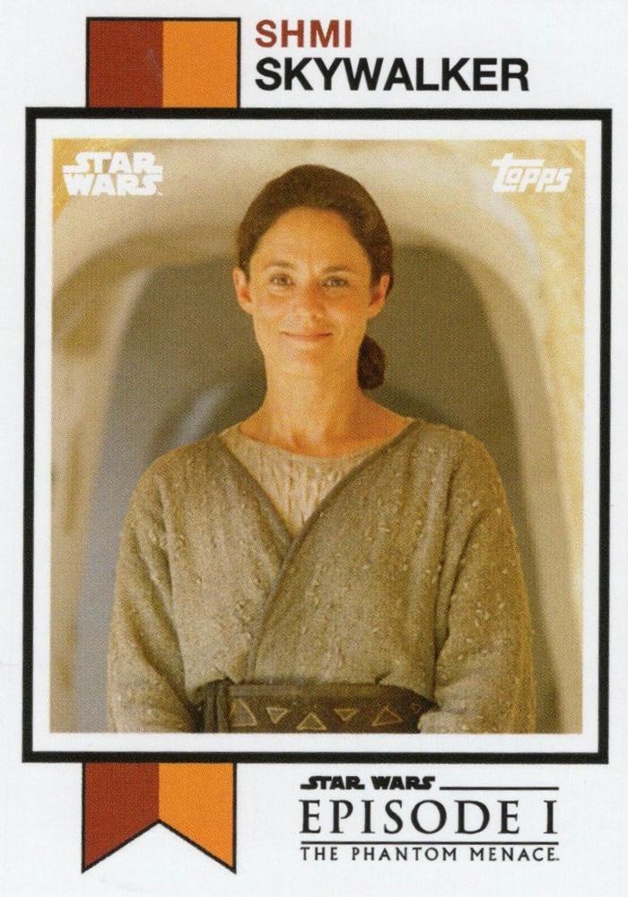 Star Wars Throwback Thursday 2024 Card #18 Shmi Skywalker 1973 Topps Football