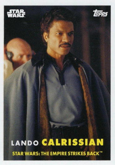 Star Wars Throwback Thursday 2024 Card #70 Lando Calrissian 1957 Topps Baseball