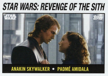 Star Wars Throwback Thursday 2024 Card #74 Anakin Skywalker Padme Amidala