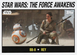 Star Wars Throwback Thursday 2024 Card #83 BB-8 Rey