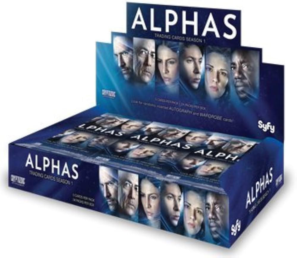 Alphas Season One Factory Sealed Trading Card Box