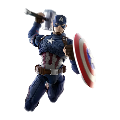 Blokees Marvel Champion Class Model Kit - Captain America