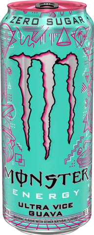 Monster Energy Zero Ultra Vice Guava 16 fl. oz. Can