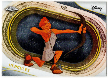 2025 Topps Chrome Disney Base Card 44 Hercules