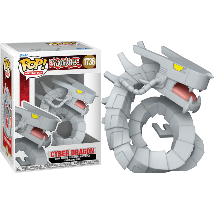 Pop Animation 1736 Yu-Gi-Oh Cyber Dragon Vinyl Figure
