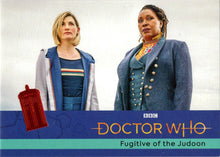 2022 Doctor Who Series 11 & 12 Orange Parallel Card 45 "Fugitive Of The..." /50