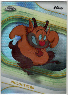 2025 Topps Chrome Disney Prism Parallel Card 46 Philoctetes