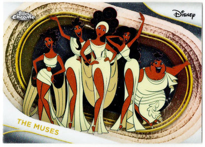 2025 Topps Chrome Disney Base Card 48 The Muses