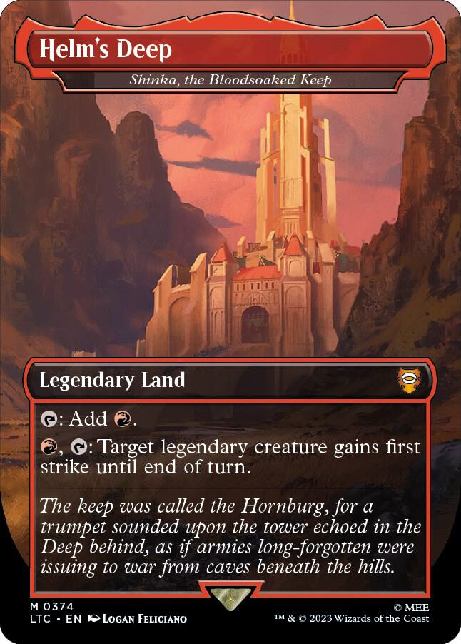 Helm's Deep - Shinka, the Bloodsoaked Keep [The Lord of the Rings: Tales of Middle-Earth Commander]
