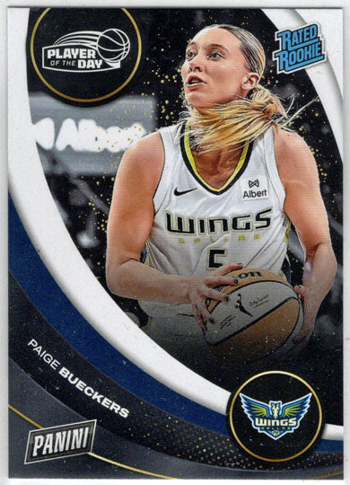 2025 Panini WNBA Player of the Day Rated Rookie Base Card 49 Paige Bueckers