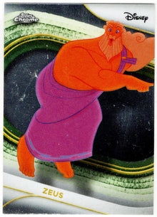 2025 Topps Chrome Disney Base Card 49 Zeus