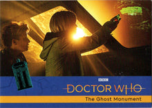 2022 Doctor Who Series 11 & 12 Teal Parallel Card 4 "The Ghost Monument" /99