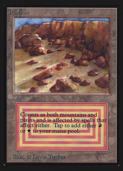 Magic: The Gathering MTG Plateau [Collectors' Edition] Graded CGC 9 Mint
