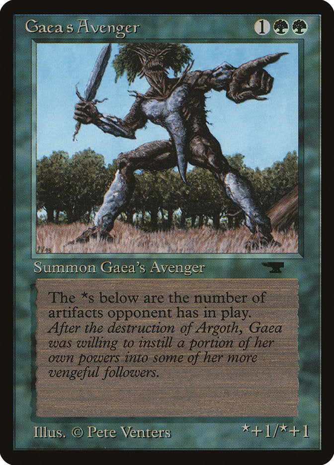 Magic: The Gathering MTG Gaea's Avenger [Antiquities] Graded CGC 8.5 NM/Mint+