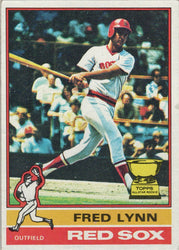 Topps Baseball 1976 Base Card 50 Fred Lynn