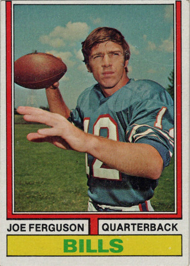 Topps Football 1974 Base Card 512 Joe Ferguson