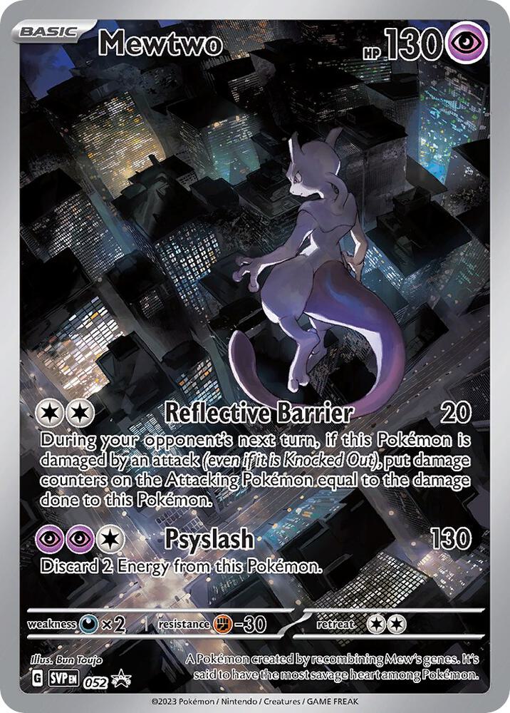 Mewtwo - 052 [Scarlet & Violet Promo Cards]