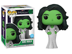 Pop Marvel She-Hulk Glitter Gala Vinyl Figure