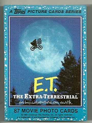 E.T. The Extra-Terrestroal 87 card Set