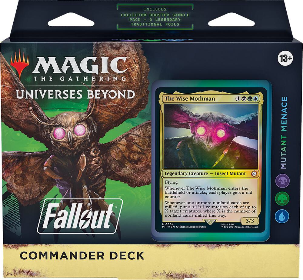 2024 MTG Fallout: Out of the Vault - Mutant Menace Commander Deck