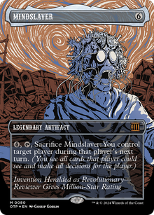 Mindslaver (Textured Foil) [Outlaws of Thunder Junction: Breaking News]