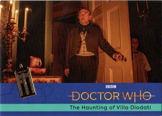 2022 Doctor Who Series 11 & 12 Gold Parallel Card 53 "The Haunting Of..." /99