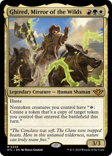 Ghired, Mirror of the Wilds [Outlaws of Thunder Junction Prerelease Promos]