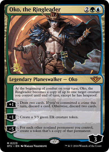 Oko, the Ringleader [Outlaws of Thunder Junction Prerelease Promos]