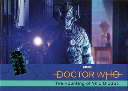 2022 Doctor Who Series 11 & 12 Teal Parallel Card 54 "The Haunting Of..." /99