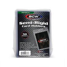 BCW Semi-Rigid Card Holder #2 - 50 Ct Pack