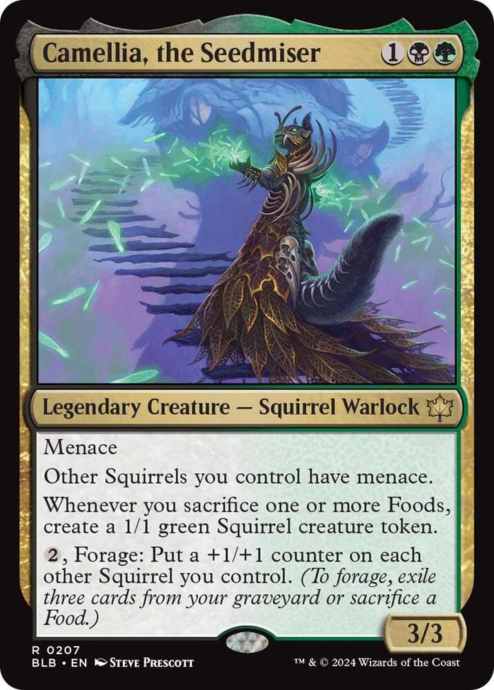 MTG Camellia, the Seedmiser [Bloomburrow] Lightly Played Single