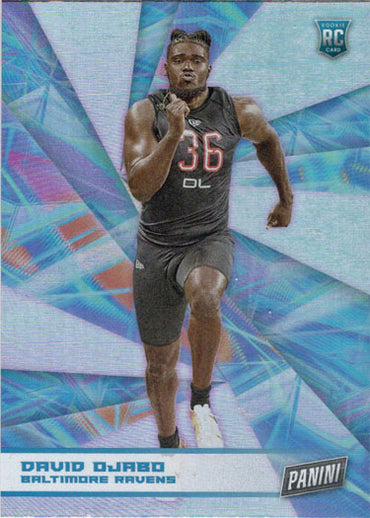 Panini Player Of The Day Football 2022 Foil Parallel Card 55 David Ojabo