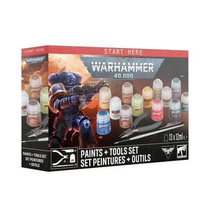 Warhammer 40k: Paints + Tools